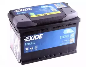 Акумулятор на Сітроен С4  EXIDE EB740.